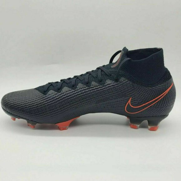Nike Superfly 7 Elite DF FG Mens Size 8 Bred Black Red Soccer Cleats AQ4174-060 main image 7